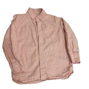 GAP Boys Oxford Button Up Shirt Size S 6-7